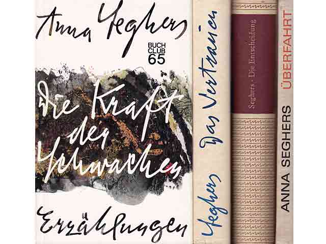 Büchersammlung „Anna Seghers“. 7 Titel. 