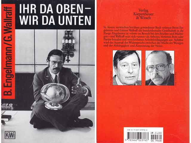 Konvolut "Bernt Engelmann, Günter Wallraff". 6 Titel. 