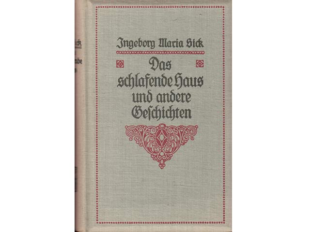 Das schlafende Haus und andere Geschichten. Autorisierte Übersetzung aus dem Dänischen von Pauline Klaiber. Einband und Buchausstattung von Heinrich Wieynk Berlin