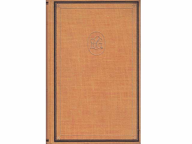 Grabbe. Werke. Zweiter Band (Don Juan und Faust; Napoleon; Hannibal; Die Hermannsschlacht). Ausgewählt und hrsg. von Paul Zech