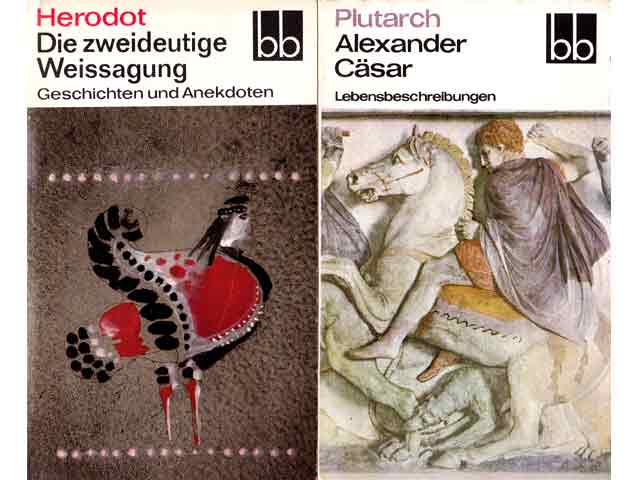 Büchersammlung bb-Hefte "Antike". 4 Titel. 