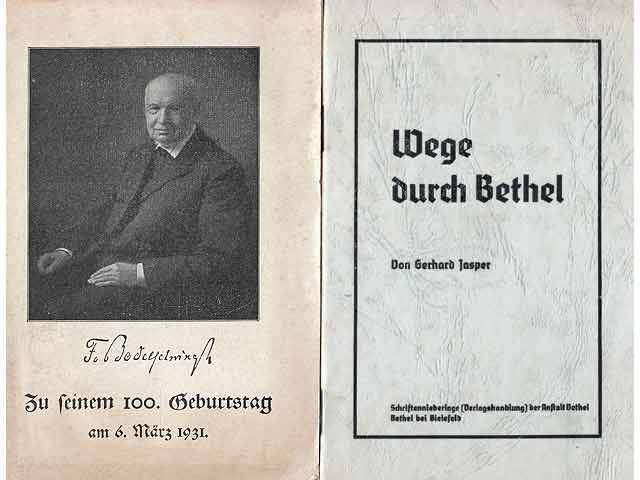 Konvolut „Friedrich von Bodelschwingh“. 6 Titel. 