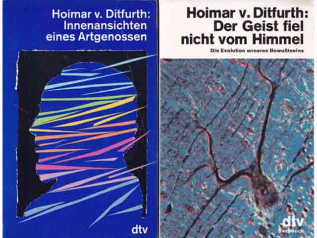Konvolut “Hoimar von Ditfurth". 8 Titel. 