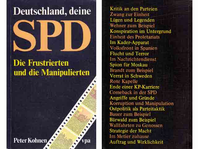 Konvolut „Sozialdemokratie Deutschlands“. 4 Titel. 