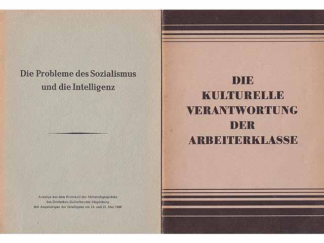 Konvolut „Intelligenz und Politik“. 3 Titel. 