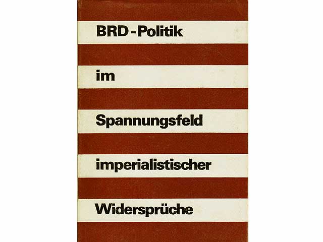 Konvolut "Zur Geschichte der Bundesrepublik Deutschland". 10 Titel. 