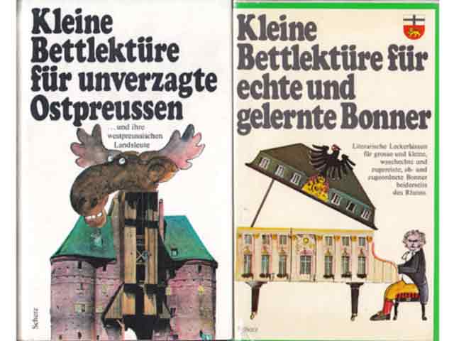 Konvolut "Kleine Bettlektüre". 9 Titel. 