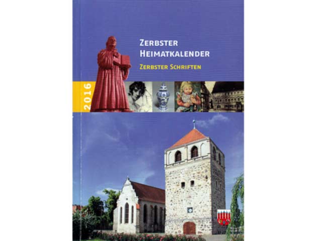 2 Titel "Zerbster Heimatkalender. Zerbster Schriften". 