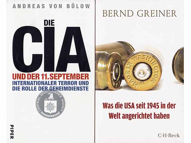 Konvolut "Geheimdienst der USA - CIA". 4 Titel. 