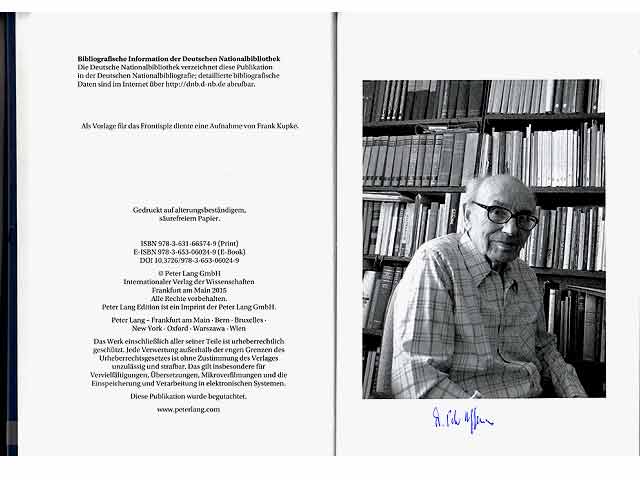 Peter Hoffmann - Studien zur Kultur- und Wissenschaftsgeschichte sowie zu den deutsch-russischen Beziehungen des 18. und 19. Jahrhunderts. Gesammelte Aufsätze, anlässlich des 90. Geburtstages.  ...