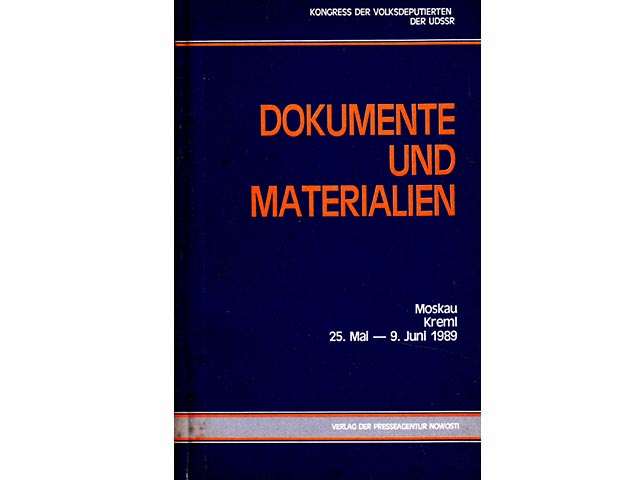 Konvolut "Michail Gorbatschows Perestroika". 6 Titel. 