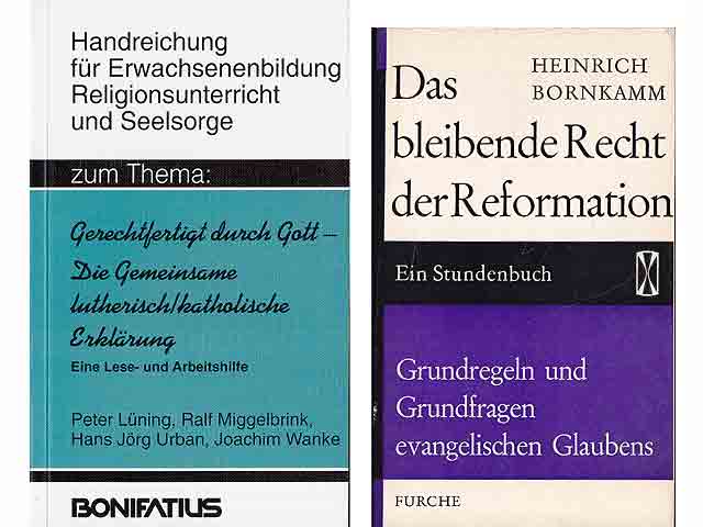 Büchersammlung "Wissenschaft, Glaube, Ethik". 10 Titel. 