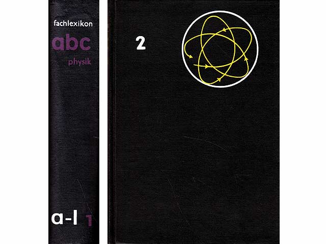 Fachlexika "Fachlexikon abc Physik, Ein alphabetisches Nachschlagewerk in zwei Bänden" 2 Titel. 