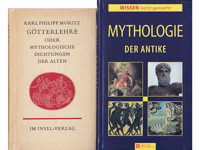 Büchersammlung "Geschichte der Religion und Mythologie". 4 Titel. 