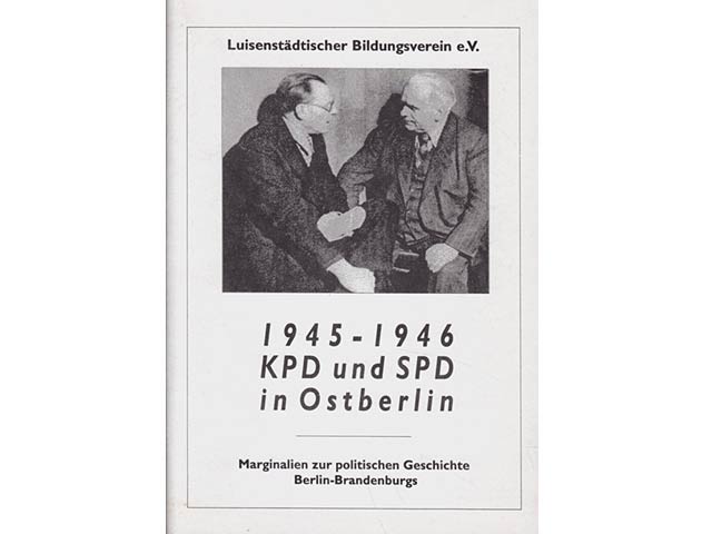 Konvolut "Sozial- und politische Geschichte der Provinz Brandenburg". 10 Titel. 