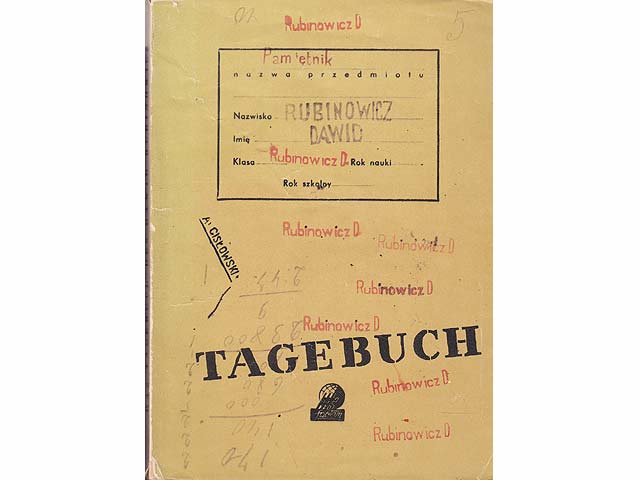 Das Tagebuch des Dawid Rubinowicz. Aus dem Polnischen von Stanislaw Zylinski. Die Fotos stammen aus dem DEFA-Dokumentarfilm Dawids Tagebuch von Walther Petri und Konrad Weiß. 1. Auflage