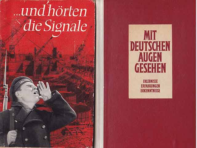 Büchersammlung „Leben in der Sowjetunion 1950er Jahre aus DDR-deutscher Sicht“. 5 Titel. 