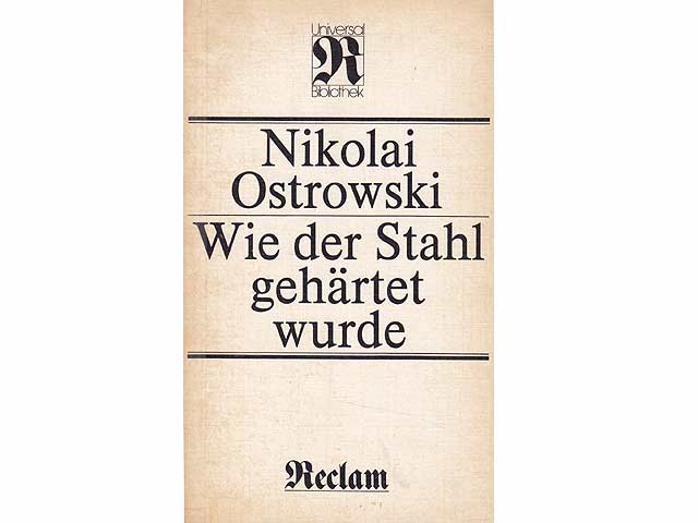 Büchersammlung "Nikolai Ostrowski". 3 Titel. 