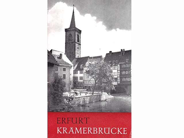 Erfurt. Krämerbrücke. Baudenkmale 28. 2. Auflage