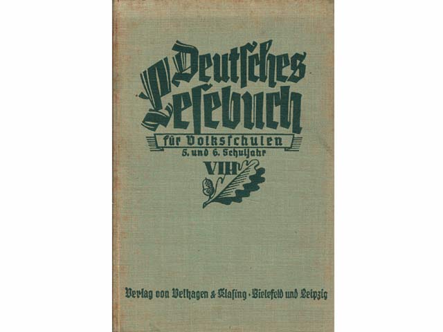 Deutsches Lesebuch für Volksschulen 5. und 6. Schuljahr. VIII