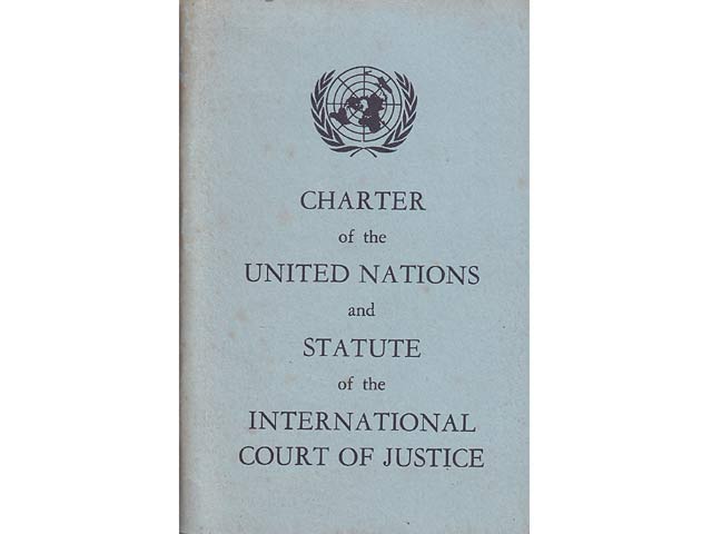 Büchersammlung "Die Organisation der Vereinten Nationen. Dokumente". 4 Titel. 