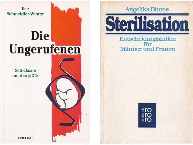 Konvolut „§ 218“. 3 Titel. 