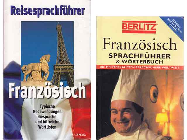 Konvolut "Sprachführer Französisch“. 4 Titel. 