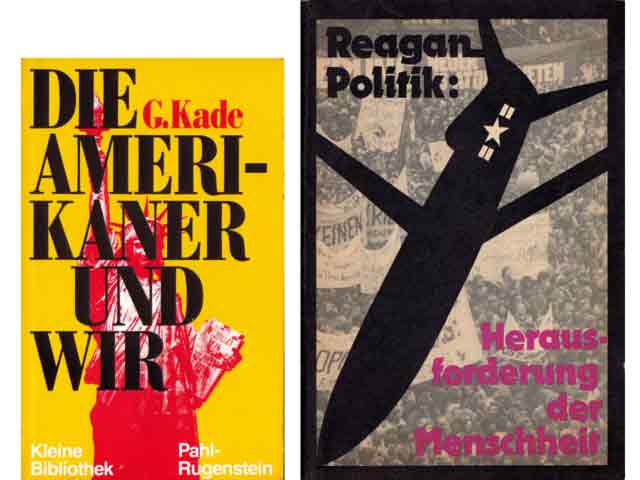 Konvolut "USA und Kriegspolitik“. 5 Titel. 