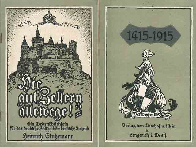 2 Titel "Die Hohenzollern". 