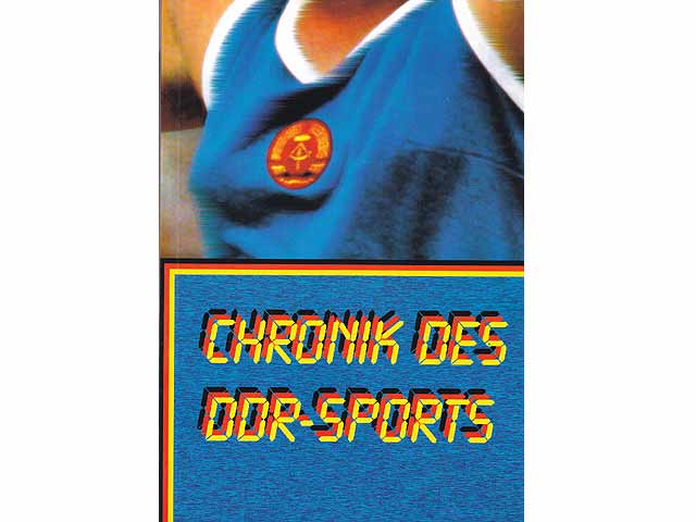 Büchersammlung "Sport in der DDR". 6 Titel. 