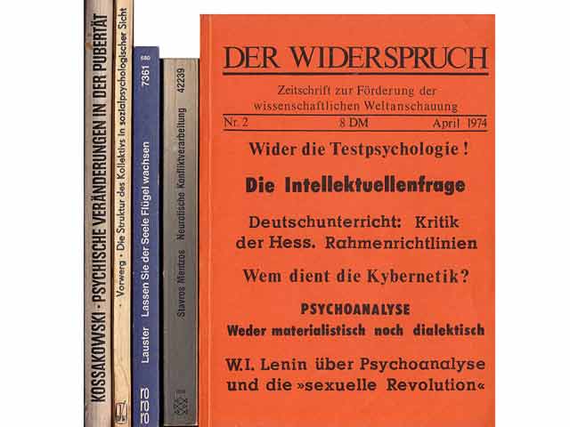 Konvolut "Psychologie Gegenwart". 6 Titel. 