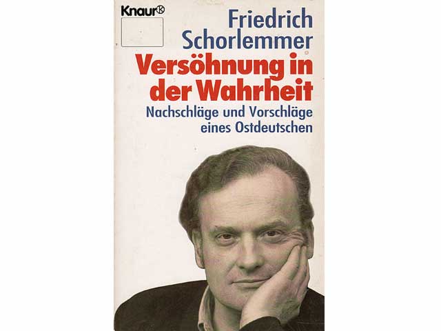 Konvolut "Friedrich Schorlemmer". 4 Titel. 