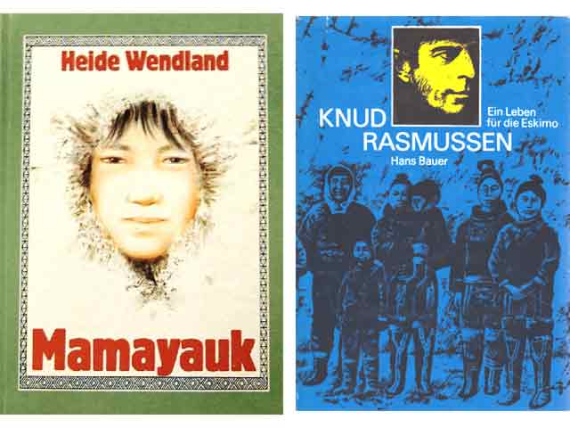 Büchersammlung "Leben der Eskimos". 2 Titel. 