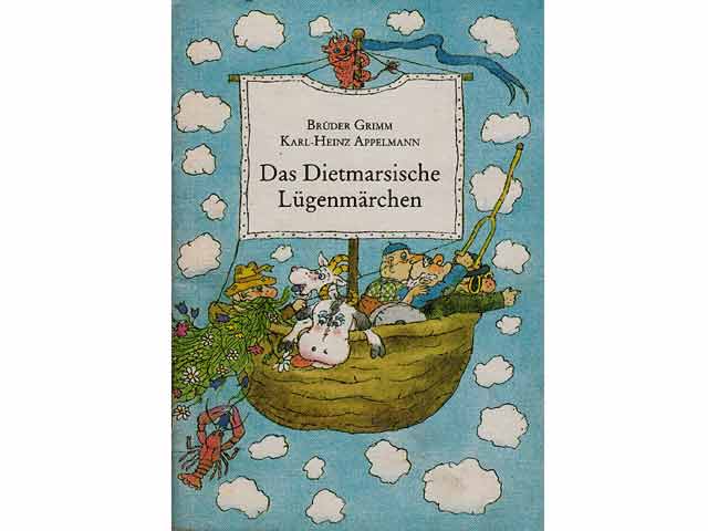 Die Lügentruhe. Geschichten, Schwänke, Märchen, Gedichte. Illustrationen von Werner Klemke. 4. Auflage