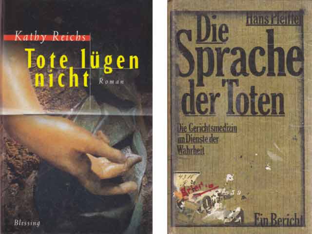 "Gerichtsmedizin". 2 Titel. 