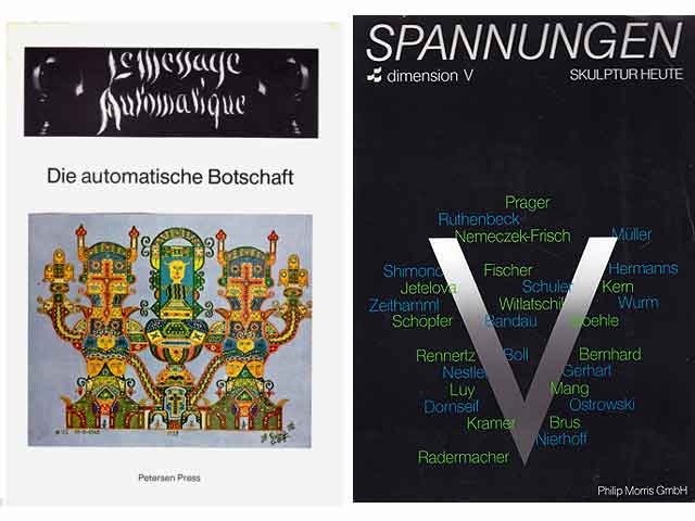 „Ausstellungskataloge“. 2 Titel. 