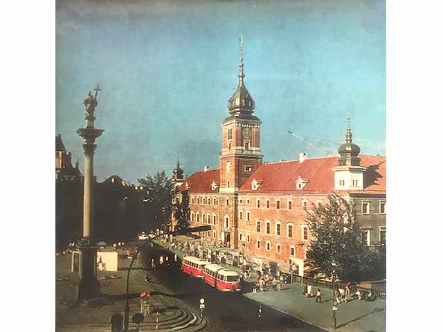 Dzwigniety z Ruin Zamek Królewski w Warszawie. Wydawca: Obywatelski Komitet Odbudowy Zamku Krolewskiego w Warszawie. In polnischer Sprache. Text-Bild-Band