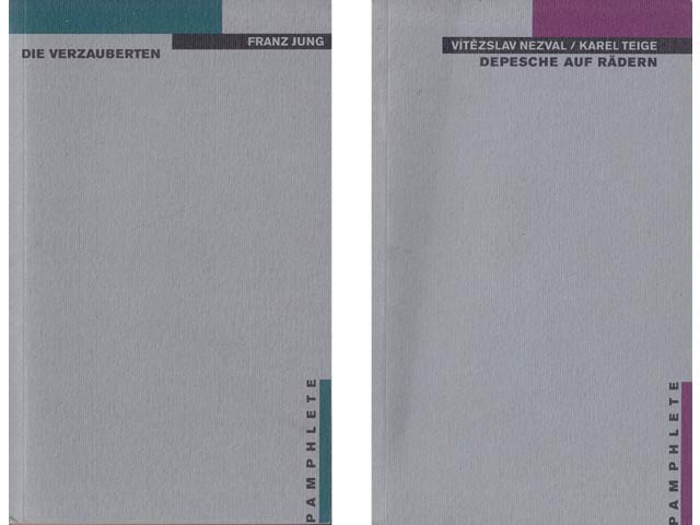 "Pamphlete". 2 Titel. 