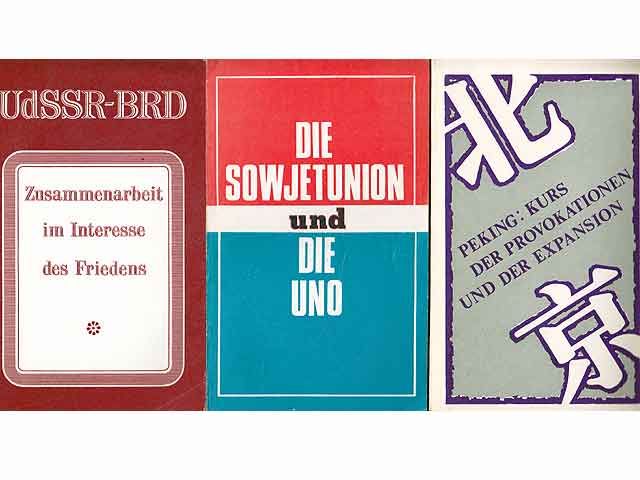 Sammlung „APN-Broschüren 1968-1984“. 17 Titel. 