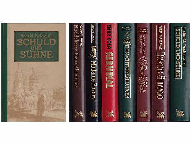 Büchersammlung „Meisterhaft und unvergänglich. Erlesene Bücher aus aller Welt“. 7 Titel. 