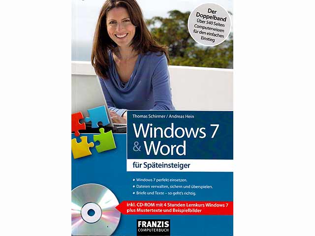 Windows 7 & Word für Späteinsteiger inkl. CD-ROM mit 4 Stunden Lernkurs