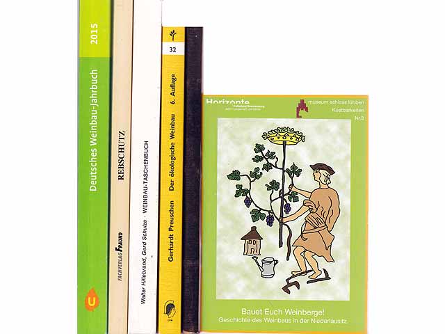Büchersammlung „Winzer und Weinbau. Teil 2“. 6 Titel. 
