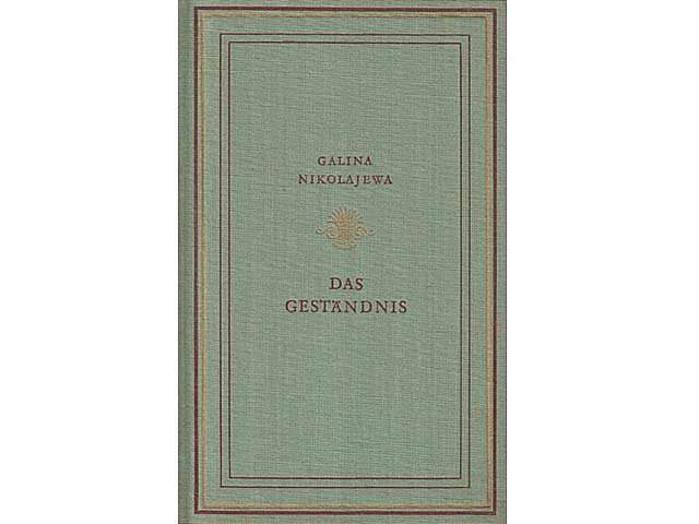 Konvolut "Galina Nikolajewa". 4 Titel. 