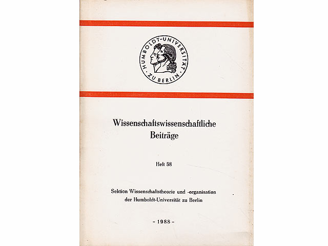 Konvolut „Wissenschaftsphilosophie und Wissenschaftspolitik“. 4 Titel. 