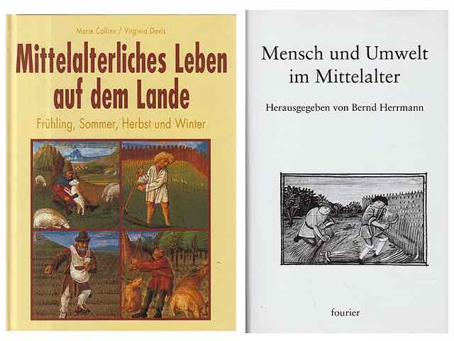 Büchersammlung "Leben im Mittelalter". 2 Titel. 