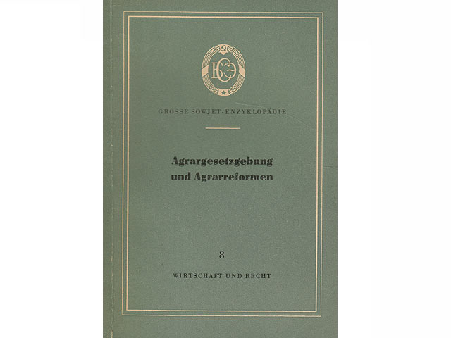 Konvolut "Recht in der Sowjetunion". 3 Titel. 
