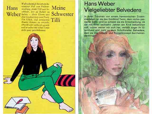 Büchersammlung "DDR-Jugendliteratur". 6 Titel. 