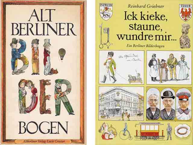 Das alte Berlin. Erzählungen. 3 Titel. 