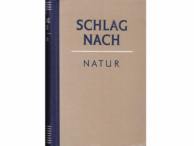 Büchersammlung "Schlag nach Natur/Kleine Enzyklopädie Natur". 3 Titel. 