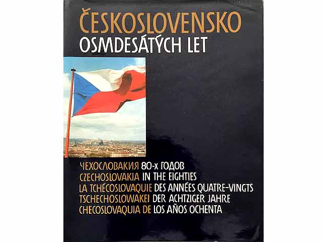 Sammlung "Bildbände Tschechoslowakei". 5 Titel. 